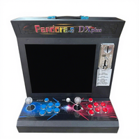 SQX-9800 en 1 : Machine d'arcade Street Fighter avec écran 17 pouces, Boîtier d'arcade DX, Machine d'arcade à monnayeur Pandora
