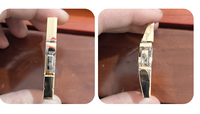 MZhardware, fournisseur direct d'usine en Chine, boucles métalliques à dégagement latéral en alliage de zinc de différentes couleurs, 16 mm-38 mm