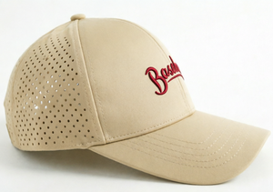 Customizable 6-Panel Baseball <b>Cap</b> Features Exquisite Embroidery Laser-Cut Mesh Unisex Adjustable <b>Snap</b>-Back Baseball <b>Cap</b> - Product Image 2