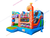 Château gonflable, château de rebond, château gonflable avec toboggan, location pour fêtes, à vendre