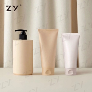 6 oz rõ ràng Nhựa Tắm Lotion chai 400ml Frosted 8 oz bao bì như chất liệu với logo tùy chỉnh in ấn 120ml-250ml Công suất - Product Image 5