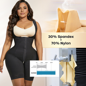 Custom Plus Size <strong>Shapewear</strong> Set Post Op Surgery High Compression Garment Bbl Stage 2 Fajas Moldeadoras Para Mujer - Product Image 5