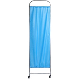 Folding Screen Stainless Steel With Wheels Portable For Healthcare Rooms And Clinics - Product Image 1