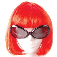 วิกผมสีแดงเดี่ยวสำหรับเครื่องแต่งกายคอสเพลย์ - Product Image 1