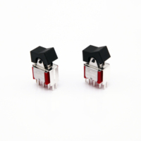 Interruptor Basculante U211J11Z3QE22 DPDT Inteligente para Automoción IP40 7000 Montaje en Panel de Encaje Rápido Material PA66 Máx. 250 Vca 1,5 mm