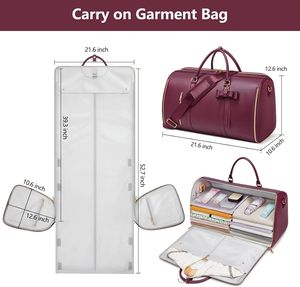 Free Sample High Quality Heavy-Duty Waterproof Hanging <b>Suit</b> <b>Bag</b> Foldable Garment Storage <b>for</b> <b>Suits</b> Coats Jackets Shirts Travel - Product Image 3