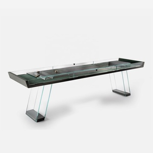 Table de billard moderne en verre de 7, 8 ou 9 pieds, style mode, pour billard américain et snooker - Product Image 2