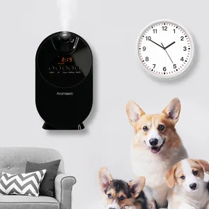 Désodorisant intelligent pour animaux de compagnie Purificateur d'air silencieux chronométré Désodorisant sans trou Installation Purificateur d'air