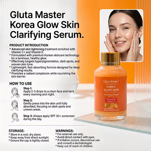Siero Chiarificante Coreano con <span class=keywords><strong>Vitamina</strong></span> C ed <span class=keywords><strong>E</strong></span>, Antiossidante <span class=keywords><strong>e</strong></span> Illuminante, Siero Nutriente per la Cura della Pelle Naturale <span class=keywords><strong>e</strong></span> Biologico, Etichetta Privata - Product Image 4
