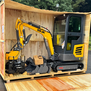 <span class=keywords><strong>Mini</strong></span>-excavatrice de 1 tonne, 2 tonnes, 3,5 tonnes fabriquée en Chine, moteur Kubota, excavatrices agricoles EPA, <span class=keywords><strong>mini</strong></span>-pelles agricoles à vendre - Product Image 1