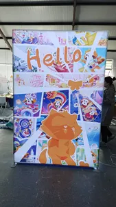 Backlit Wall Display Portable LED-Lit Backdrop For Events And Exhibitions