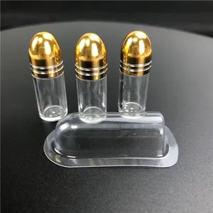 Pilule de médecine emballage en plastique mâle sexuel unique meilleure vente capsule d'amélioration masculine balle avec couvercle blister transparent