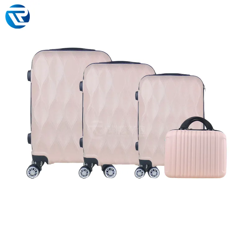 Anti gores 4 buah set bagasi grosir set koper penyimpanan bagasi set untuk perjalanan luar ruangan koper kustom portabel