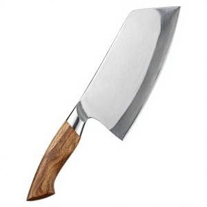 Couteaux à découper affûtés sur mesure en acier inoxydable, couteau de chef pour légumes, manche en Micarta lin, finition polie haute brillance - Product Image 3