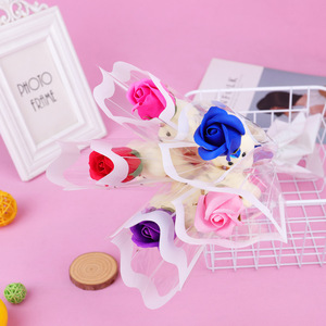 Fleur de savon en forme d'ours, cadeau pour la Fête des Mères, cadeau romantique pour la Saint-Valentin pour petite amie, <span class=keywords><strong>surprise</strong></span> de festival - Product Image 6