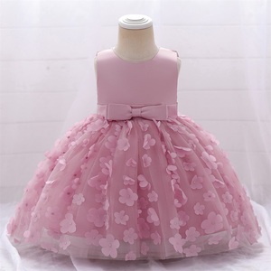 Cute Princess-Style <strong>Flower</strong> <strong>Girl</strong> <strong>Dress</strong> for Kids Mini Wedding Party Garments with Lace Decoration for Children Age Group - Product Image 4