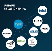 Crucial 32 Go DDR5-4800 ordinateur portable RAM ECC Fonction 16G Capacité SODIMM Stock Disponibilité