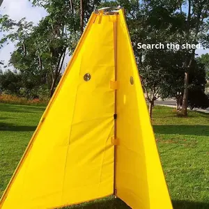 Tam boy 3 bacaklı kör köpek eğitim ekipmanları K9 arama eğitim yarışması için esnek taşınabilir gizleme yeri - Product Image 2