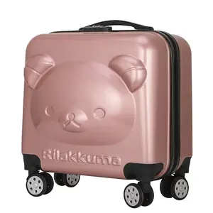 小学生行李箱18英寸轻便小行李箱，带儿童登机迷你可爱拉杆箱