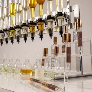 Distributeur de Parfum Présentoir <span class=keywords><strong>Bar</strong></span> Étagères et Armoires avec 12 Bouteilles en Verre de 375 ML <span class=keywords><strong>pour</strong></span> Magasin de Cosmétiques Présentoir de Parfum - Product Image 2