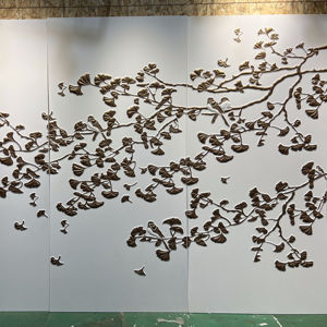 لوحة حائط فنية ثلاثية الأبعاد من كلوريد البولي فينيل فاخرة مخصصة لديكور المنزل طراز كلاسيكي عصري لغرفة المعيشة والفندق وغرفة النوم والتلفزيون خلفية مقاومة للماء - Product Image 2