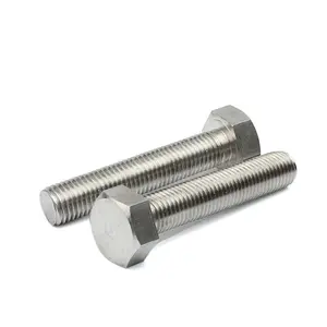 Metric Full Thread Hex Head Bolt Stainless Steel Bolt And Nut ANSI/ASME B18.2.1