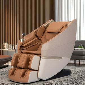 Luxuriöser Ganzkörper-Massagesessel aus Kunstleder mit Klappbarer Rückenlehne, Zero Gravity und 3D SL-Schiene für Entspannenden Heimgebrauch - Product Image 1