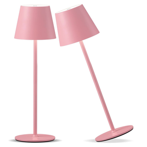 Lámpara <span class=keywords><strong>de</strong></span> Mesa Alta <span class=keywords><strong>de</strong></span> Metal Dorado Senya-Pro, Inalámbrica, Recargable, LED, Regulable al Tacto, Lámpara Decorativa Ambiental para Escritorio, <span class=keywords><strong>Mesita</strong></span> <span class=keywords><strong>de</strong></span> <span class=keywords><strong>Noche</strong></span>, Dormitorio, Hotel - Product Image 3