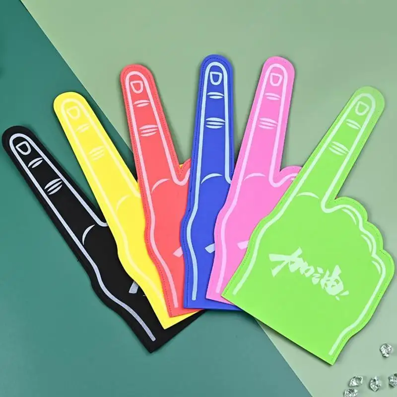 Fabrik anpassen Big Foam Finger für die Förderung EVA Foam Hand Sport Events Konzerte Cheer Foam Hände