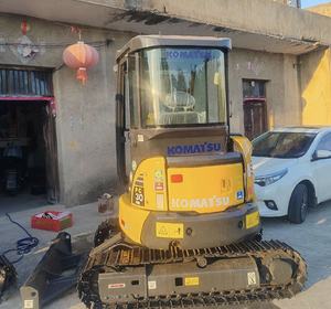 Mini-pelle Komatsu PC30MR d'occasion de haute qualité, pelle sur chenilles de 3 tonnes, à bas prix, moteur Kubota en bon état - Product Image 5