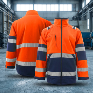 Chaqueta de Trabajo Industrial Impermeable, Reflectante, de Alta Visibilidad, con Protección Contra Vapores, para Fábrica o Taller - Product Image 2