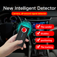 Détecteur anti-espion CNTEXON T1, gadgets espions, caméra cachée, objectif caché, écoute clandestine, traceur GPS, détecteur de signal sonore, 25 heures, noir
