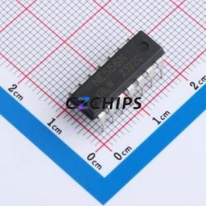 Alta calidad NE556N(XBLW) DIP-14 Circuito integrado IC Chip 555 Temporizador Venta completa Chips de componentes electrónicos y servicio BOM - Product Image 1