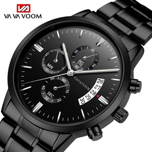 Reloj de Cuarzo Deportivo de Lujo para Hombre, Diseño OEM ODM, para Negocios y Ocio, con Cronógrafo, Caja de Aleación, Cristal y Acero Inoxidable - Product Image 5