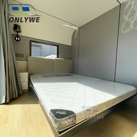 ONLYWE Capsule Home, maison modulaire préfabriquée sur roues, cabane mobile isolée pour location et chambre d'hôtes