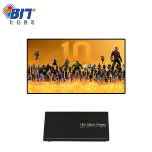 Bitvisus 8x1 HDMI Solución de monitoreo de conferencias de seguridad 8 en 1 Salida 4K60 Múltiples vistas Adaptador de interruptor de pantalla multivisor - Product Image 4