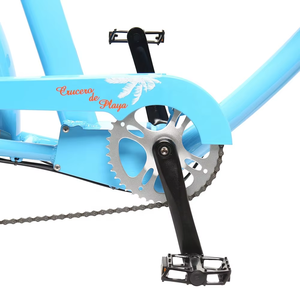 Bicicleta Eléctrica Cruiser TXED de 26 Pulgadas con Llantas Gruesas, la Más Vendida, con Frenos de Disco, Motor de 48V 500W en la Rueda Trasera, Estilo Chopper para Playa - Product Image 6