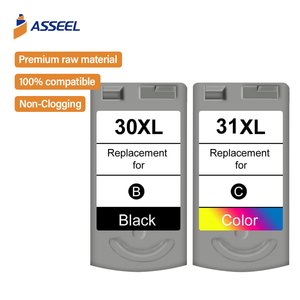 Cartucho de Tinta de Color Remanufacturado Premium Negro PG 30 CL 31 PG-31 CL-38 CL38 para Impresora <span class=keywords><strong>Canon</strong></span> IP1900 - Product Image 1