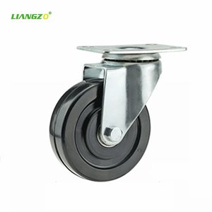 Heavy Duty Office Chair Polyurethane Mobile <strong>Scaffold</strong> System <strong>Rubber</strong> <strong>Caster</strong> <strong>Wheel</strong> with Lock - Product Image 1