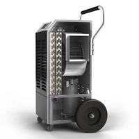 Déshumidificateur Industriel Professionnel 150 L/J pour Tôlerie, Roues Robustes 220 V