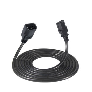 IEC C13 to C14 Locking Power Extension Cord 10A 18/3 SVT 125V With <b>Lock</b> Line Cable for Server PDU Equipment - Product Image 3