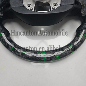 Volante Deportivo de Cuero Perforado con Fibra de Carbono Forjada y LED para BMW G20 G30 G01 Serie 3 Serie 5, Precio al por Mayor - Product Image 5