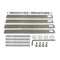 Support de rail de guidage auxiliaire multifonctionnel pour le travail du bois Machine à tailler les rainures de fraisage Trou de sculpture inversé réglable OEM