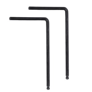 Clé Allen pour tige de cordière, 2 pièces, extrémité sphérique de 4mm/5mm pour guitare acoustique <span class=keywords><strong>Martin</strong></span> (noir 4mm) - Product Image 1