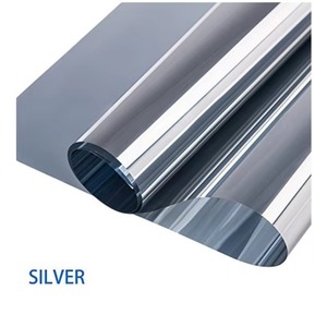 Película Solar Decorativa Moderna Autoadhesiva Anti-UV para Ventanas, con Efecto Espejo Unidireccional, Privacidad y Aislamiento Térmico - Product Image 1