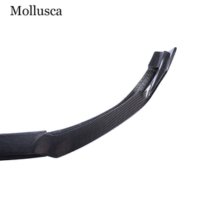 Kit d'accessoires de lèvre avant en fibre de carbone style 4DR pour Mercedes Classe C W205 2015-2021 - Product Image 5