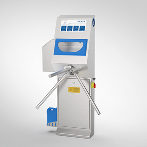 Khởi động máy giặt khử trùng máy Giày duy nhất hệ thống làm sạch vệ sinh tự động trạm làm sạch với kiểm soát truy cập cửa quay - Product Image 3