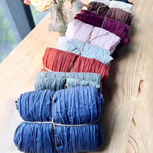 ผ้าปูโต๊ะผ้าฝ้ายทอสไตล์โบโฮสีชมพูบลัชออนตกแต่งร่วมสมัยด้วยโทนสีฟ้าสำหรับบ้านหรือโรงแรม - Product Image 6