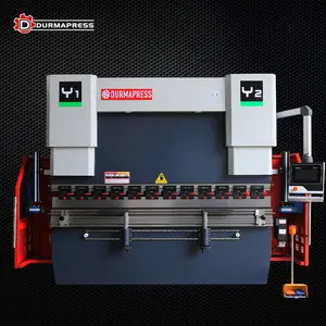 63T 2500mm cnc hydraulic press brake bending machine price 3+1 axis