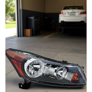 Faro Halógeno para Accord 2008-2012 Tipo USA Lado Derecho, Pieza de Repuesto Nueva, Sistema de Iluminación Automotriz de 12V P1277 - Product Image 2